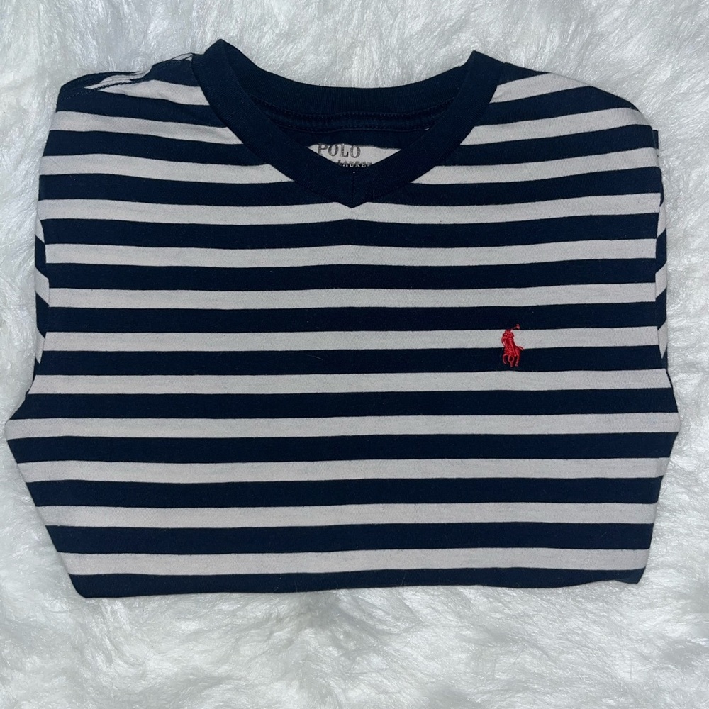 Polo by Ralph Lauren Kids Striped Long Sleeve Tee
